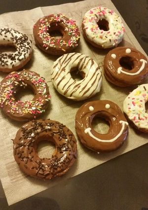 ホットケーキミックス簡単！チョコドーナツ-レシピのメイン写真