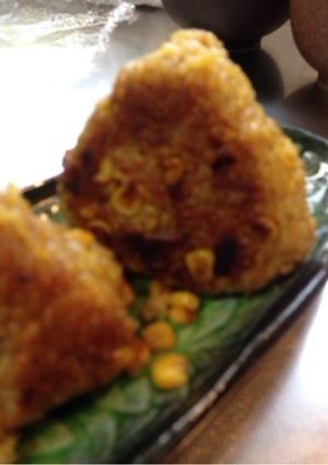 ツナカレーde焼きおにぎり☆-レシピのメイン写真