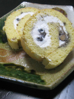 黒豆のロールケーキ-レシピのメイン写真