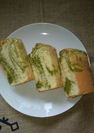 抹茶マーブルシフォン 17㎝-レシピのメイン写真