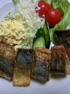フライパンで出来る 真鯖のカレー竜田揚げ-レシピのメイン写真