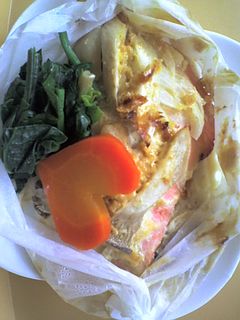 レンジで鮭の包み蒸し☆味噌マヨがうまい!-レシピのメイン写真