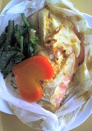 レンジで鮭の包み蒸し☆味噌マヨがうまい!-レシピのメイン写真