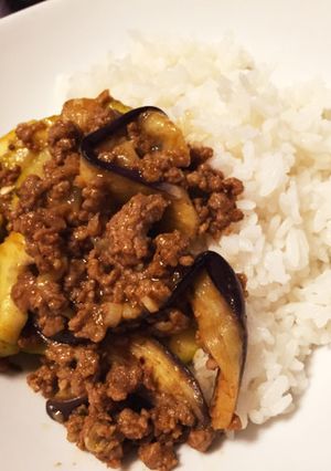 茄子と白瓜のドライカレー-レシピのメイン写真