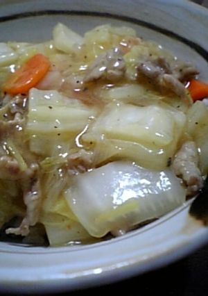 白菜と豚肉の中華丼-レシピのメイン写真