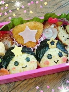 七夕☆キャラ弁☆-レシピのメイン写真