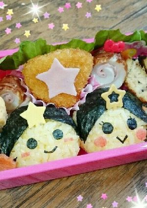 七夕☆キャラ弁☆-レシピのメイン写真