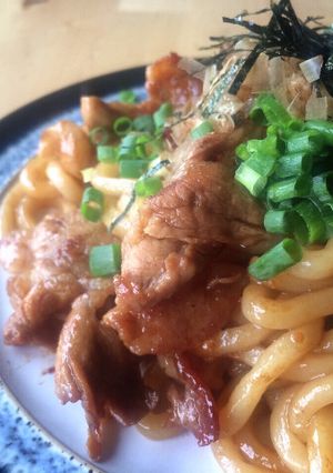 汁なし肉うどん-レシピのメイン写真