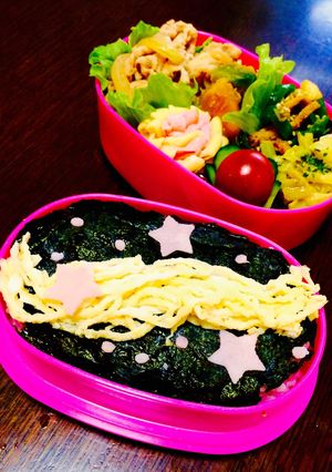 ☆天の川な海苔弁☆-レシピのメイン写真