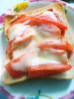 トマト チーズトースト♪-レシピのメイン写真