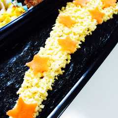รูปของ キャラ弁☆夏には七夕弁当