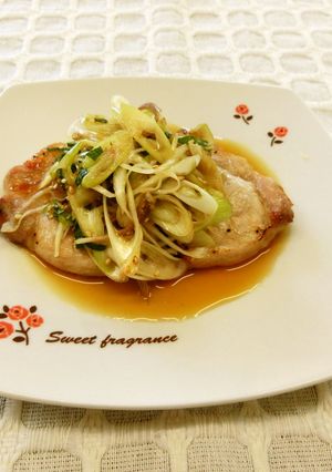 ポークソテー☆薬味たっぷりのせ-レシピのメイン写真