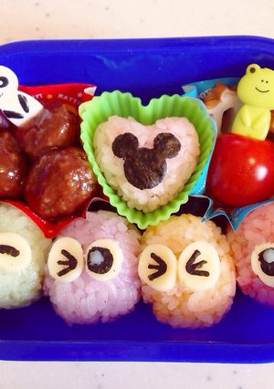 キャラ弁☆ぷよぷよ弁当-レシピのメイン写真