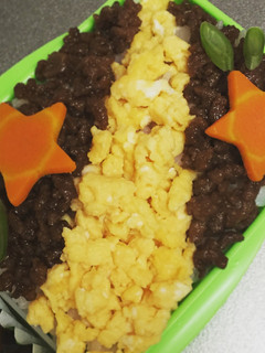 七夕☆天の川そぼろ弁当-レシピのメイン写真