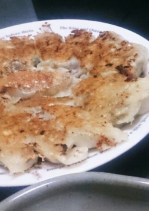 餃子 羽つき 初心者でも簡単でした-レシピのメイン写真