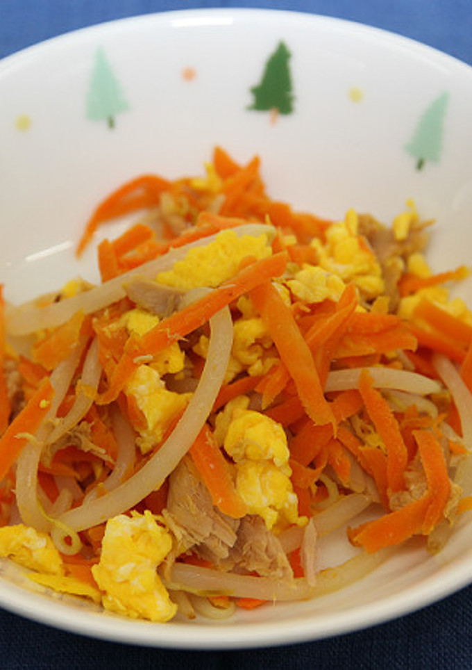 にんじんしりしり【学校給食】-レシピのメイン写真