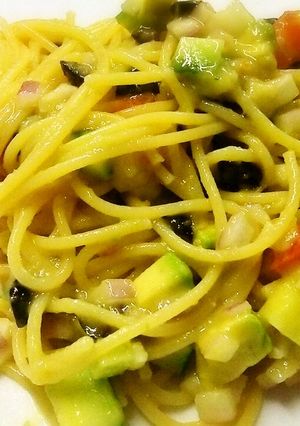 夏野菜の冷製パスタ✿-レシピのメイン写真