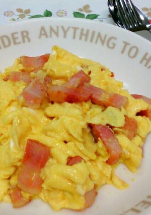 ベーコンエッグ～感激のふわとろ食感～-レシピのメイン写真