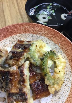 鰻天丼(うな天丼)-レシピのメイン写真