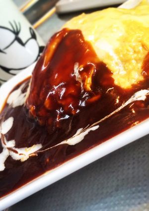バターライスでつくるオムライス-レシピのメイン写真