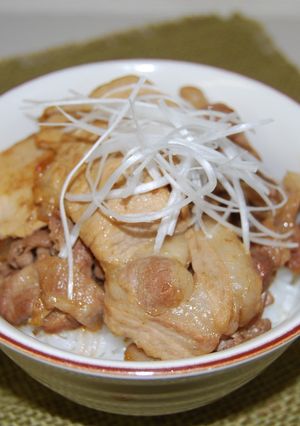 十勝風豚丼-レシピのメイン写真