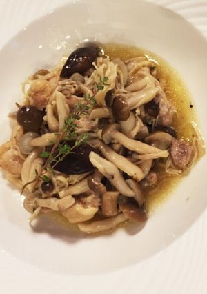 超簡単!!鶏肉ときのこの蒸し煮-レシピのメイン写真