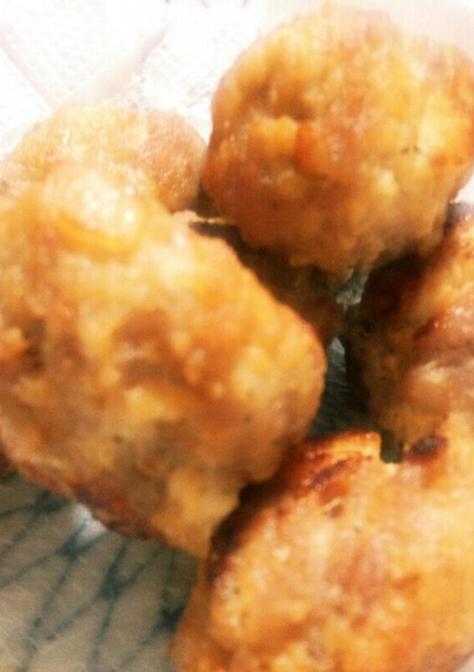 節約☆豚コマと豆腐の塩から揚げ-レシピのメイン写真