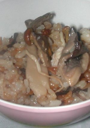 きのこの炊き込みご飯-レシピのメイン写真