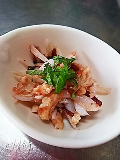鶏軟骨の梅和え-レシピのメイン写真