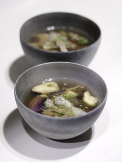 茄子とまいたけのスープ-レシピのメイン写真