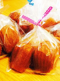 マドレーヌ-レシピのメイン写真
