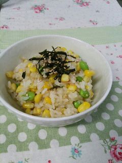 新鮮とうもろこしとツナのご飯-レシピのメイン写真