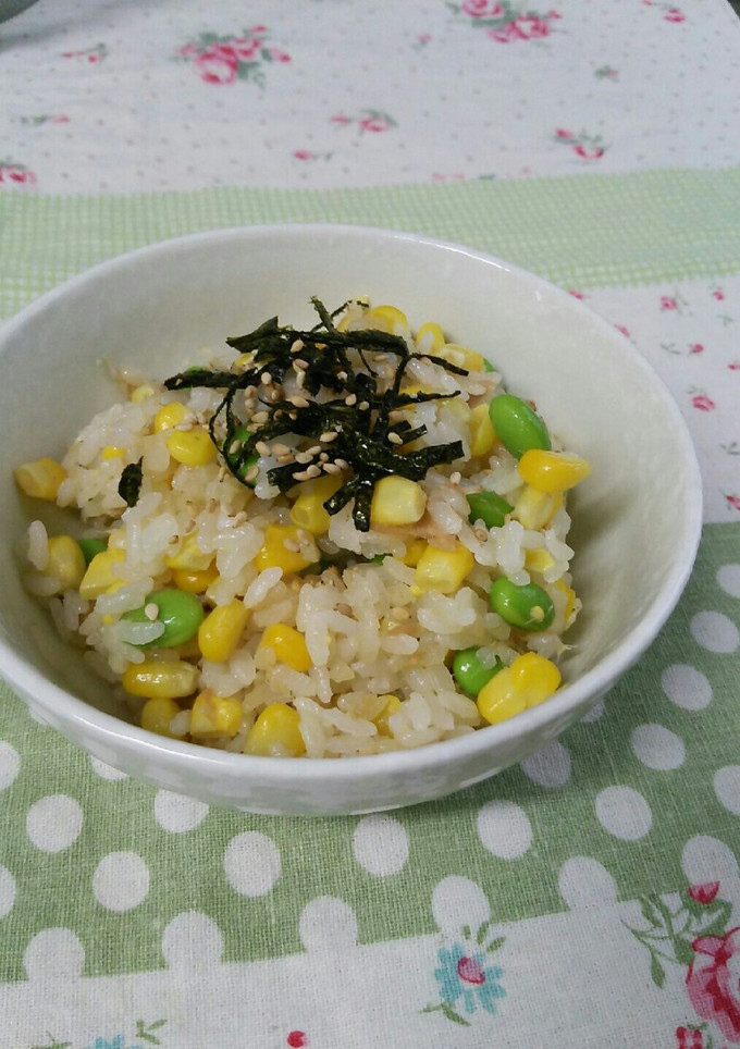 新鮮とうもろこしとツナのご飯-レシピのメイン写真