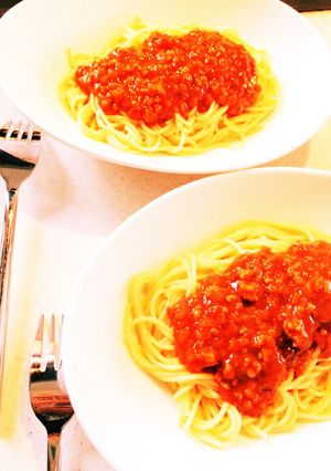 ミートソースパスタverお子様用-レシピのメイン写真
