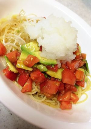 さっぱり簡単☆冷製パスタに合うポン酢-レシピのメイン写真