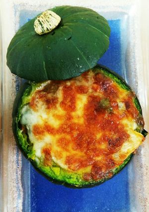 まるごとカボチャグラタン-レシピのメイン写真