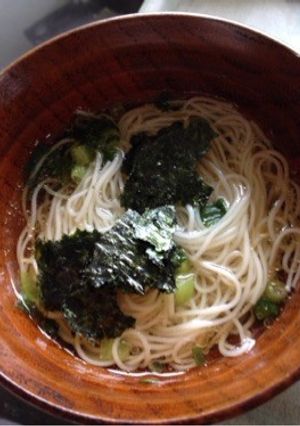 簡単すぎアレンジ そうめん-レシピのメイン写真