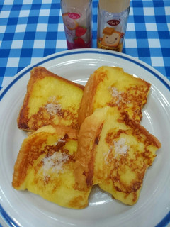 パパンで2つの味のフレンチトースト①☆-レシピのメイン写真