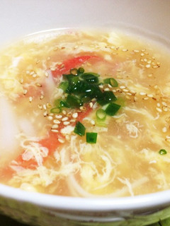 *かにたま中華スープ*-レシピのメイン写真