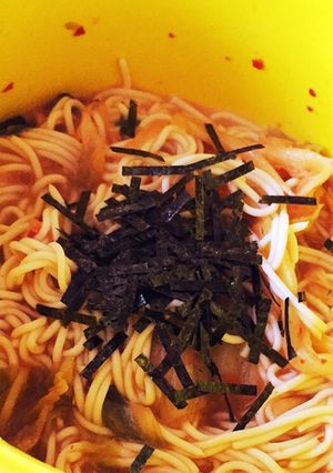 キムチ豆乳そうめん-レシピのメイン写真