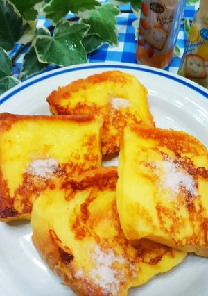 パパンで楽しくフレンチトースト③☆-レシピのメイン写真