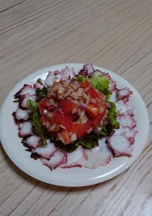 トマトが美味しい♪タコのカルパッチョ★-レシピのメイン写真