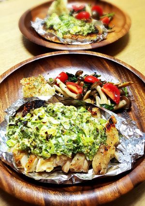 鶏肉のグリル〜たっぷりネギマヨソース〜-レシピのメイン写真