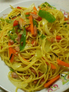 簡単お茶漬けdeパスタ-レシピのメイン写真