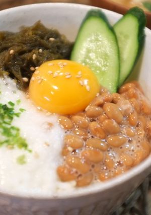 ネバネバ丼-レシピのメイン写真