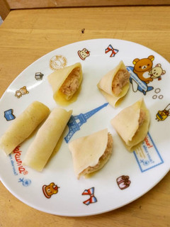 離乳食後期★ツナのクレープ-レシピのメイン写真