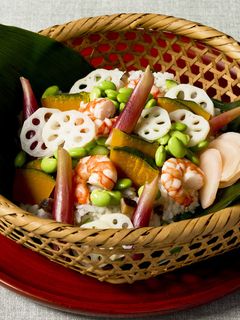 海老と野菜の彩りちらし-レシピのメイン写真