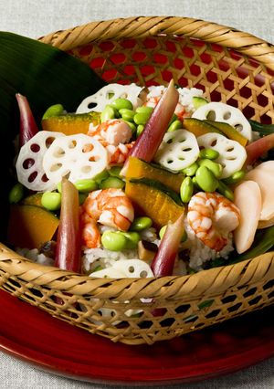 海老と野菜の彩りちらし-レシピのメイン写真