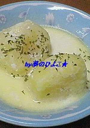 待つだけ～♪じゃがいも丸ごと★ミルク煮-レシピのメイン写真