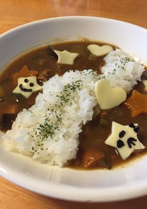 七夕に☆夏野菜の天の川カレー-レシピのメイン写真